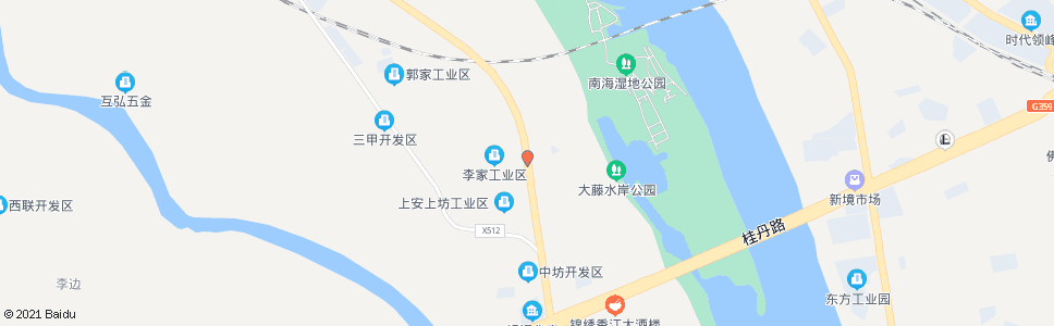 佛山东园新村_公交站地图_佛山公交_妙搜公交查询2024