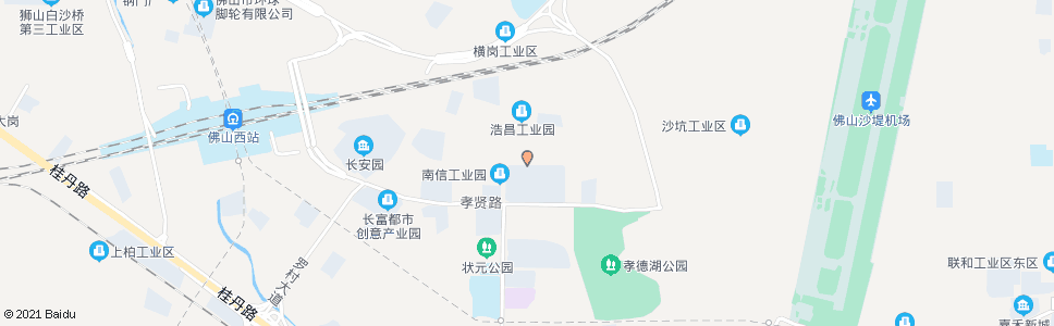 佛山麒岭路中_公交站地图_佛山公交_妙搜公交查询2024