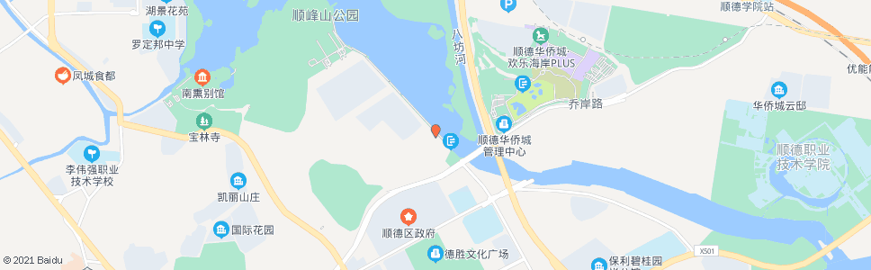 佛山苏岗新村_公交站地图_佛山公交_妙搜公交查询2024