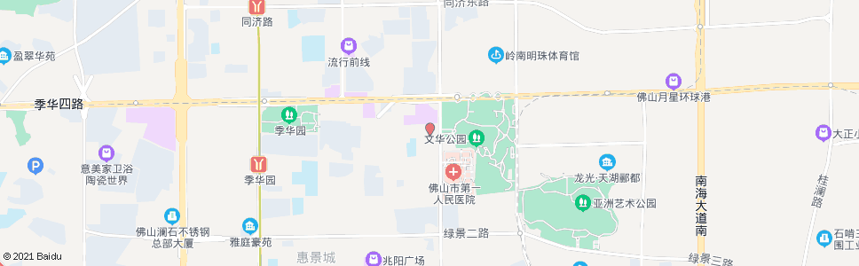 佛山岭南大道公交枢纽站(禅城区政府)_公交站地图_佛山公交_妙搜公交查询2024