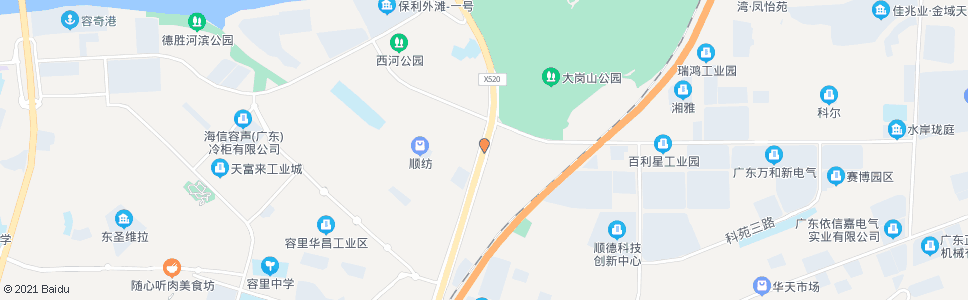 佛山碧桂路建业路口_公交站地图_佛山公交_妙搜公交查询2024