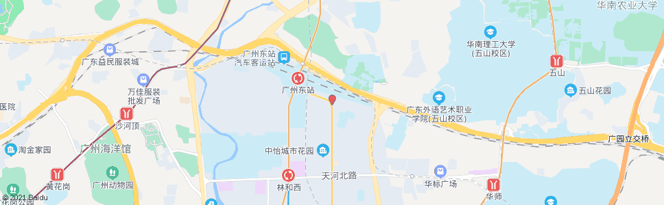 广州林和东路_公交站地图_广州公交_妙搜公交查询2024
