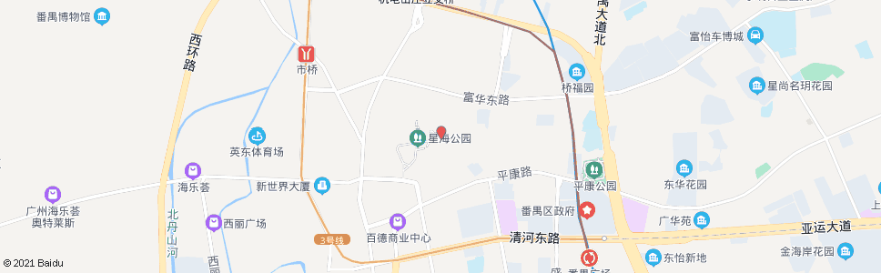 广州颐养院_公交站地图_广州公交_妙搜公交查询2024
