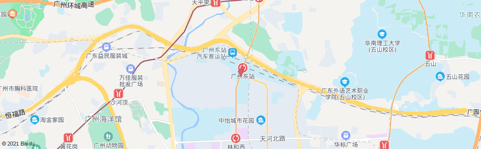 广州东漖桥头_公交站地图_广州公交_妙搜公交查询2024