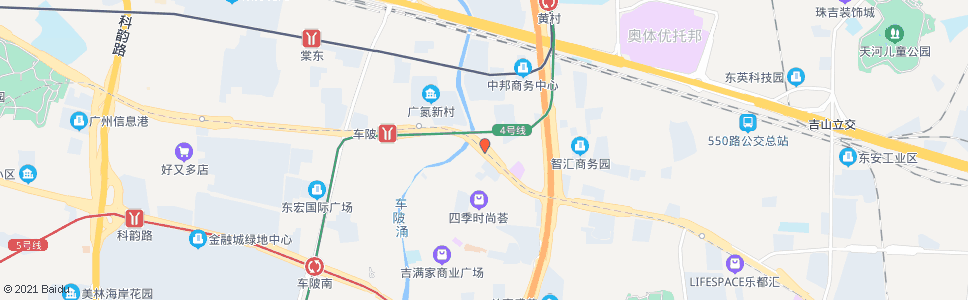 广州东圃镇(BRT)_公交站地图_广州公交_妙搜公交查询2024