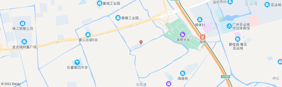 广州良种场一区_公交站地图_广州公交_妙搜公交查询2024