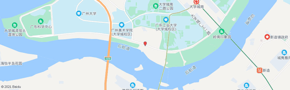 广州外环西路_公交站地图_广州公交_妙搜公交查询2024