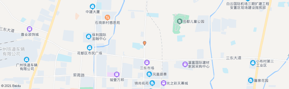 广州三东小学_公交站地图_广州公交_妙搜公交查询2024