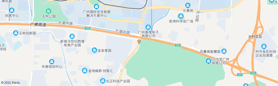 广州科丰路隧道_公交站地图_广州公交_妙搜公交查询2024