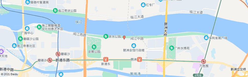 广州会展中心码头_公交站地图_广州公交_妙搜公交查询2024