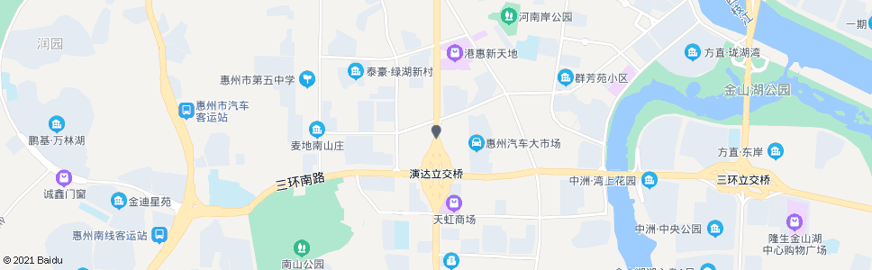 惠州博罗教师新村_公交站地图_惠州公交_妙搜公交查询2024