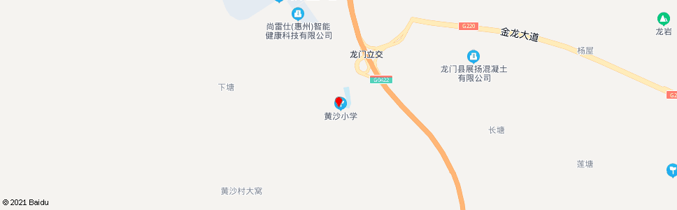 惠州黄沙村_公交站地图_惠州公交_妙搜公交查询2024