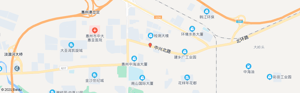 惠州澳子村_公交站地图_惠州公交_妙搜公交查询2024