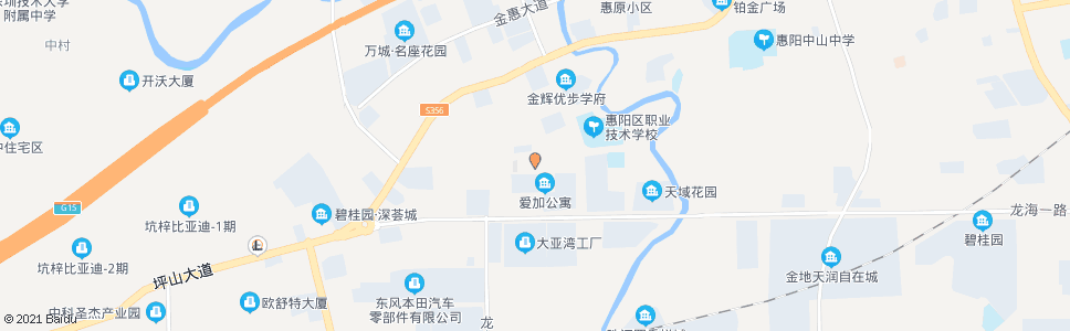 惠州东王实验学校_公交站地图_惠州公交_妙搜公交查询2024