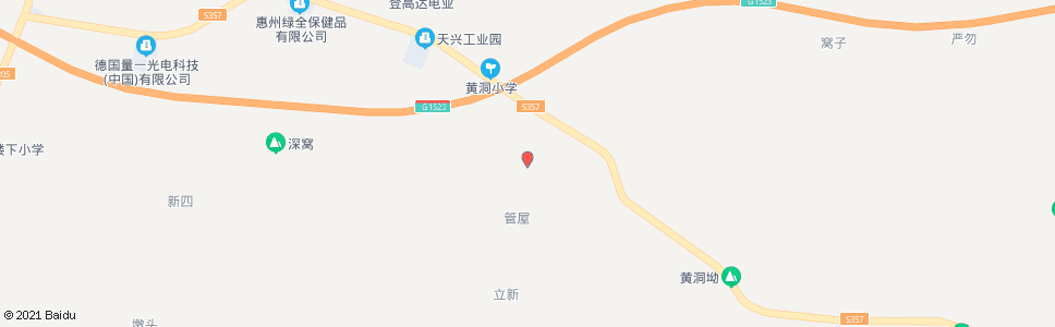 惠州黄洞村_公交站地图_惠州公交_妙搜公交查询2024