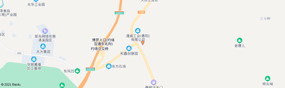 惠州超植家具厂_公交站地图_惠州公交_妙搜公交查询2024