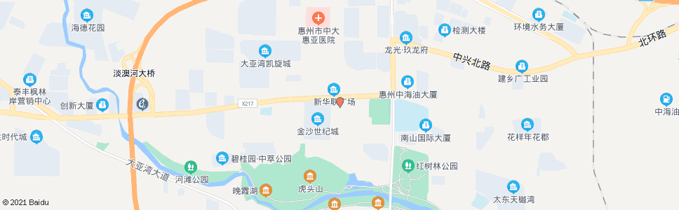 惠州灿邦国际_公交站地图_惠州公交_妙搜公交查询2024