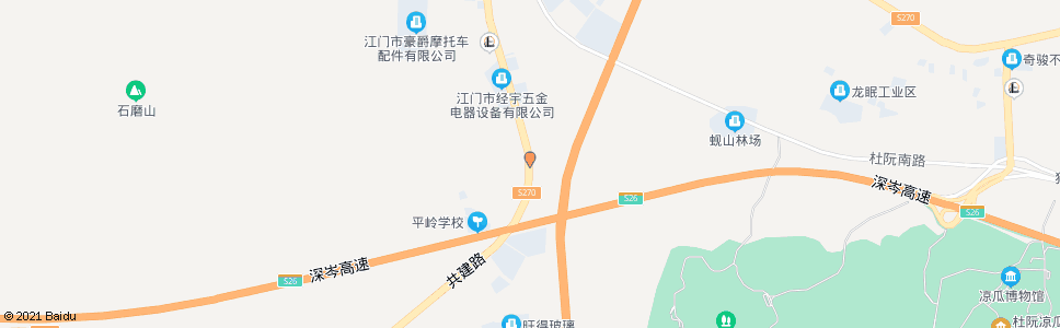 江门中岭村_公交站地图_江门公交_妙搜公交查询2024