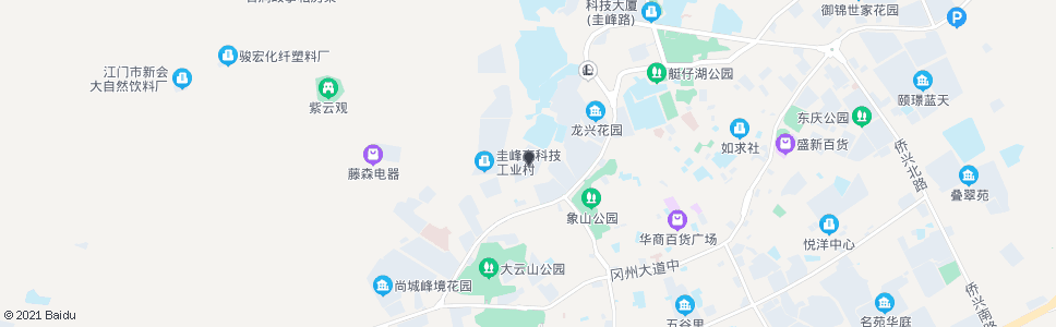 江门西园新村_公交站地图_江门公交_妙搜公交查询2024