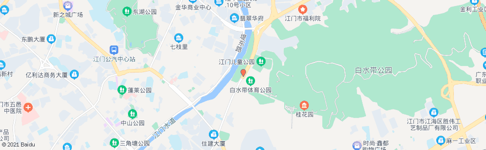 江门江海一路_公交站地图_江门公交_妙搜公交查询2025