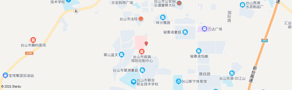 江门新昌中医院_公交站地图_江门公交_妙搜公交查询2024