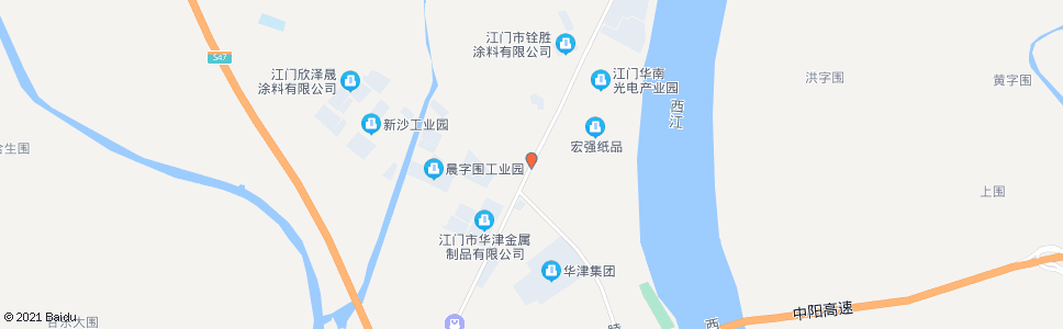 江门新沙工业园南_公交站地图_江门公交_妙搜公交查询2024