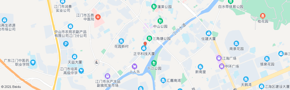 江门华侨中学_公交站地图_江门公交_妙搜公交查询2025