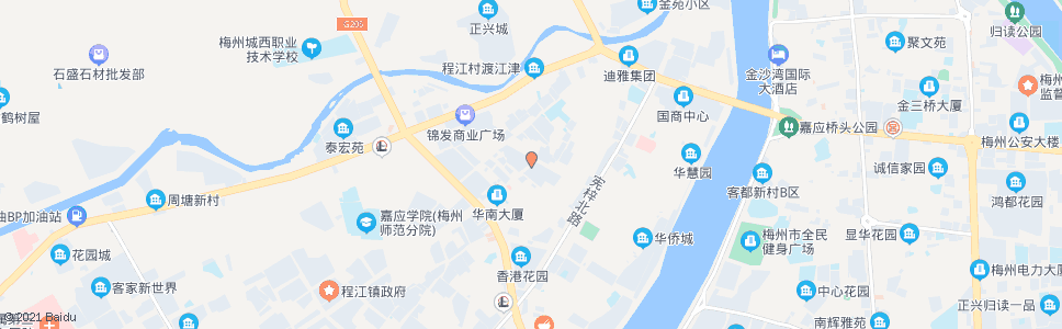 梅州人民北路_公交站地图_梅州公交_妙搜公交查询2024