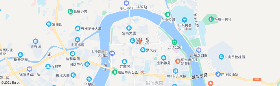 梅州保险公司_公交站地图_梅州公交_妙搜公交查询2024