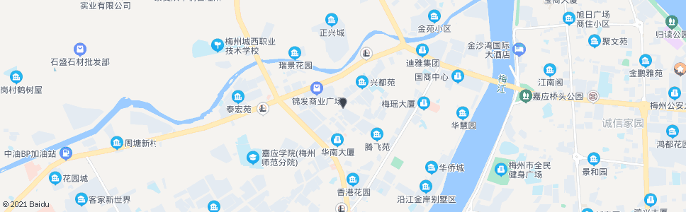 梅州科技路_公交站地图_梅州公交_妙搜公交查询2024
