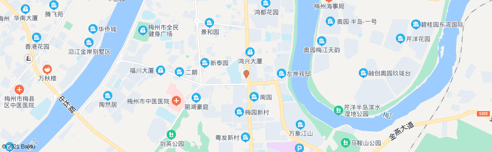 梅州铁路大厦_公交站地图_梅州公交_妙搜公交查询2024