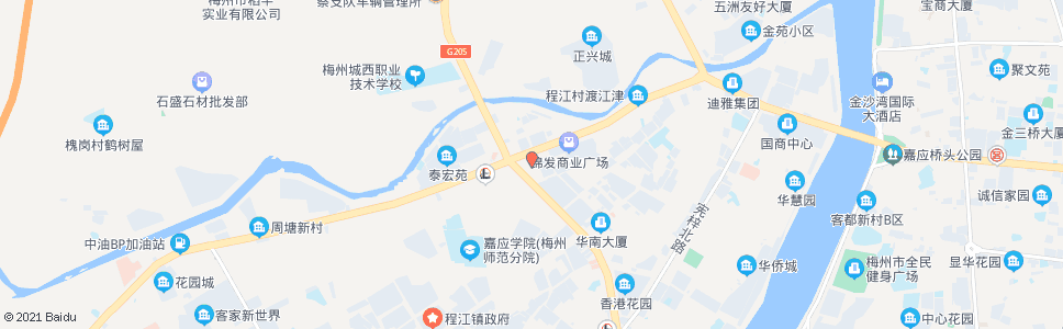 梅州顺风车站_公交站地图_梅州公交_妙搜公交查询2024