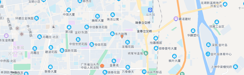 汕头帝豪酒店西_公交站地图_汕头公交_妙搜公交查询2024