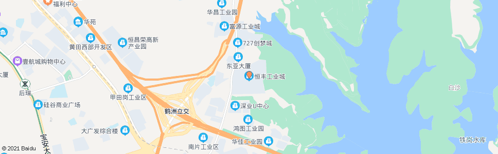 深圳广豪峰工业区_公交站地图_深圳公交_妙搜公交查询2024