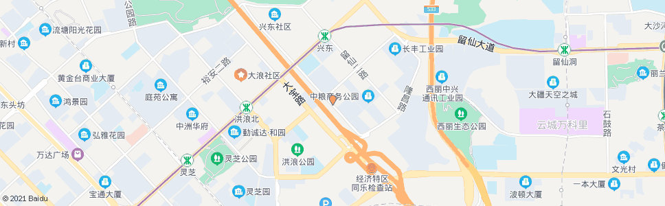 深圳新安六七区安顺达场站_公交站地图_深圳公交_妙搜公交查询2024