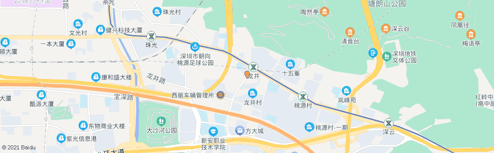 深圳龙珠四路口_公交站地图_深圳公交_妙搜公交查询2024