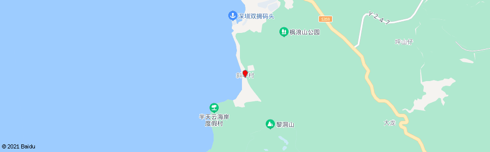 深圳斜吓村_公交站地图_深圳公交_妙搜公交查询2024