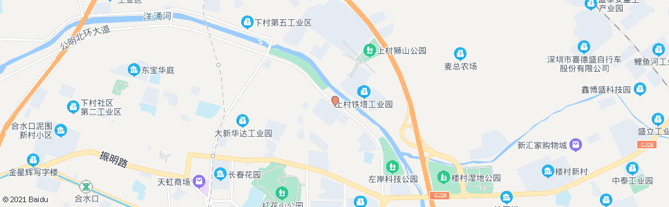 深圳公明建材市场_公交站地图_深圳公交_妙搜公交查询2024