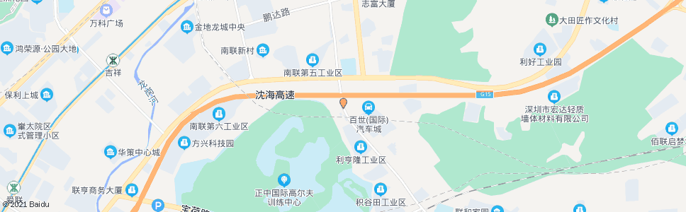 深圳南联水口村_公交站地图_深圳公交_妙搜公交查询2024