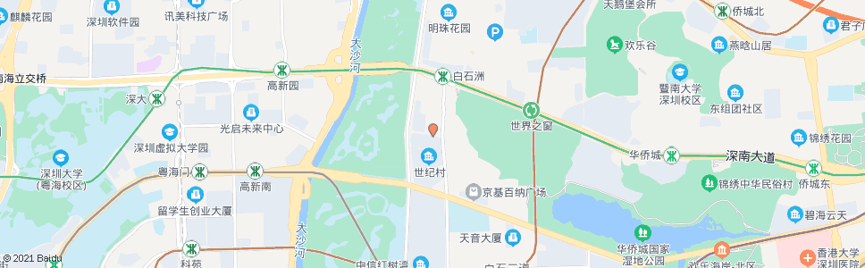 深圳石洲北路_公交站地图_深圳公交_妙搜公交查询2024