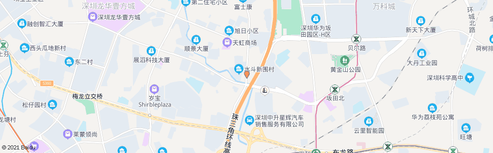 深圳水斗村_公交站地图_深圳公交_妙搜公交查询2024