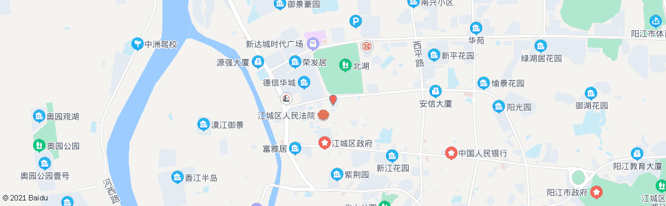 阳江市地税局_公交站地图_阳江公交_妙搜公交查询2024