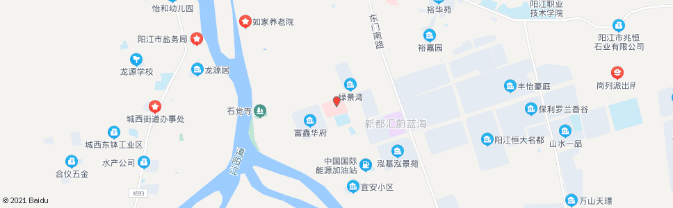 阳江市保健院(分院)_公交站地图_阳江公交_妙搜公交查询2024