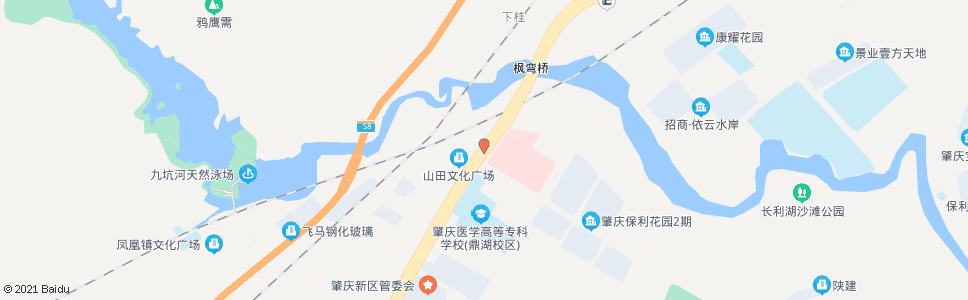 肇庆山田村_公交站地图_肇庆公交_妙搜公交查询2024