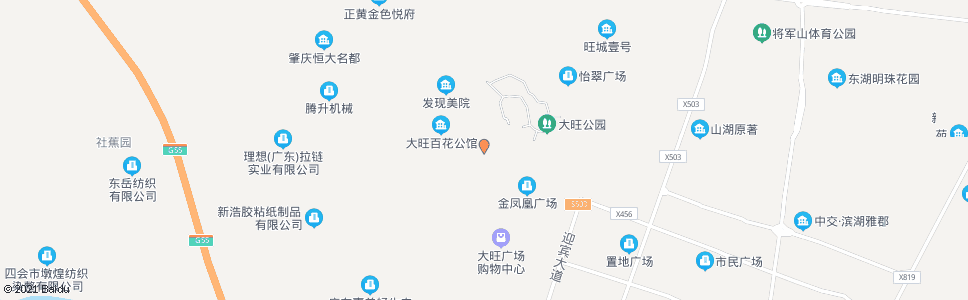 肇庆大旺市场_公交站地图_肇庆公交_妙搜公交查询2024