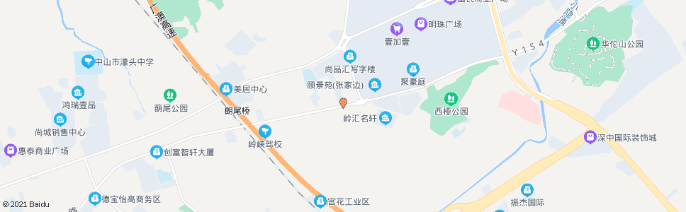 中山大岭(BRT)_公交站地图_中山公交_妙搜公交查询2024