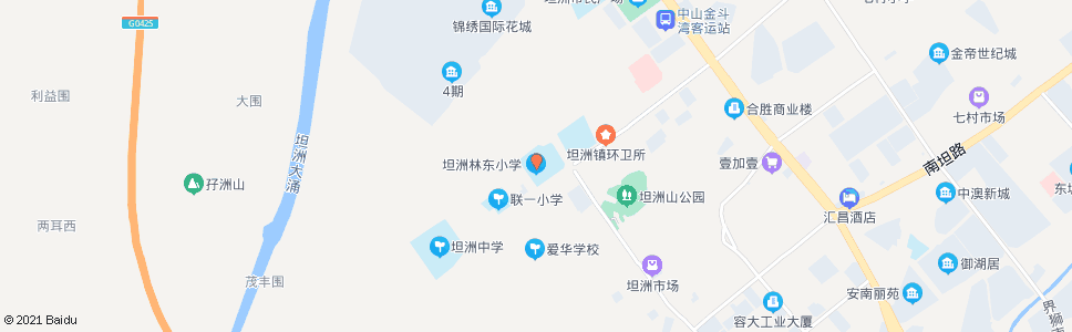 中山林东小学_公交站地图_中山公交_妙搜公交查询2024