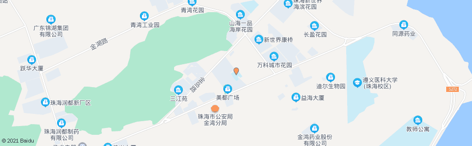 珠海海华小学_公交站地图_珠海公交_妙搜公交查询2024