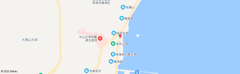 珠海海天公园东_公交站地图_珠海公交_妙搜公交查询2024