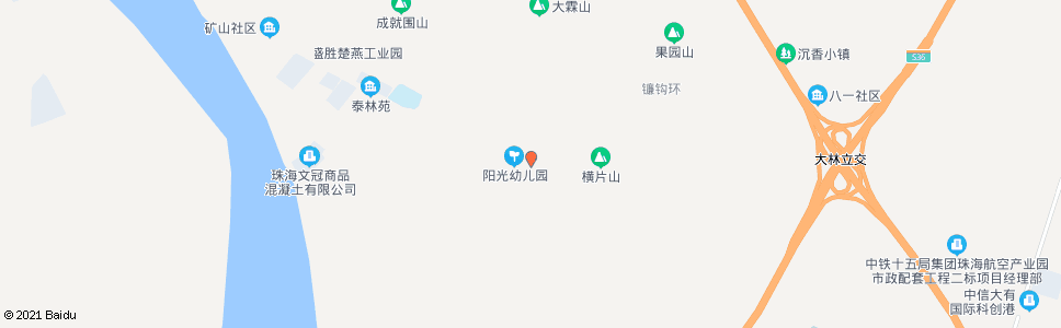 珠海大林_公交站地图_珠海公交_妙搜公交查询2024